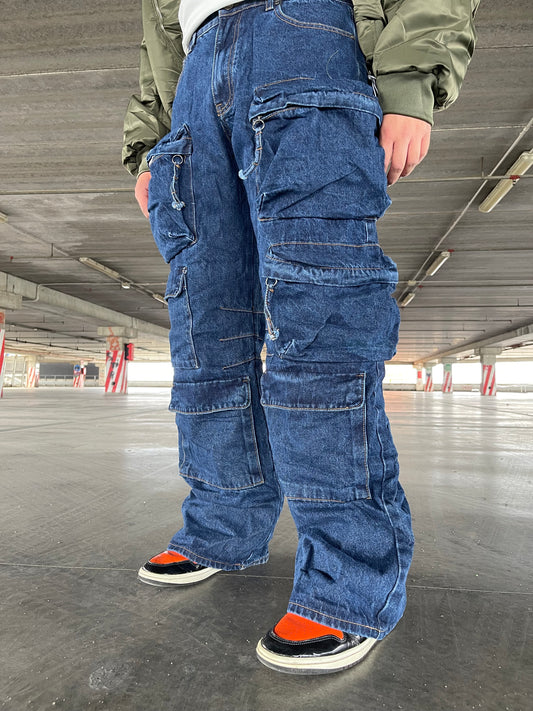 CARGO MULTITASK BLU DENIM