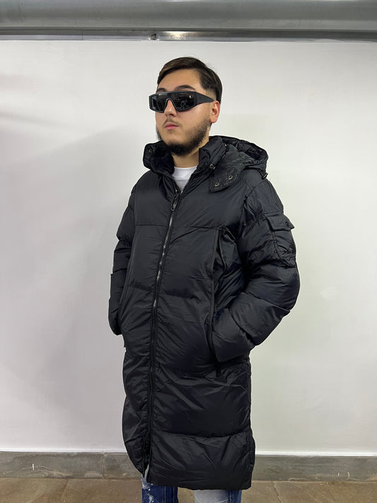 PUFFER LUNGO BLACK