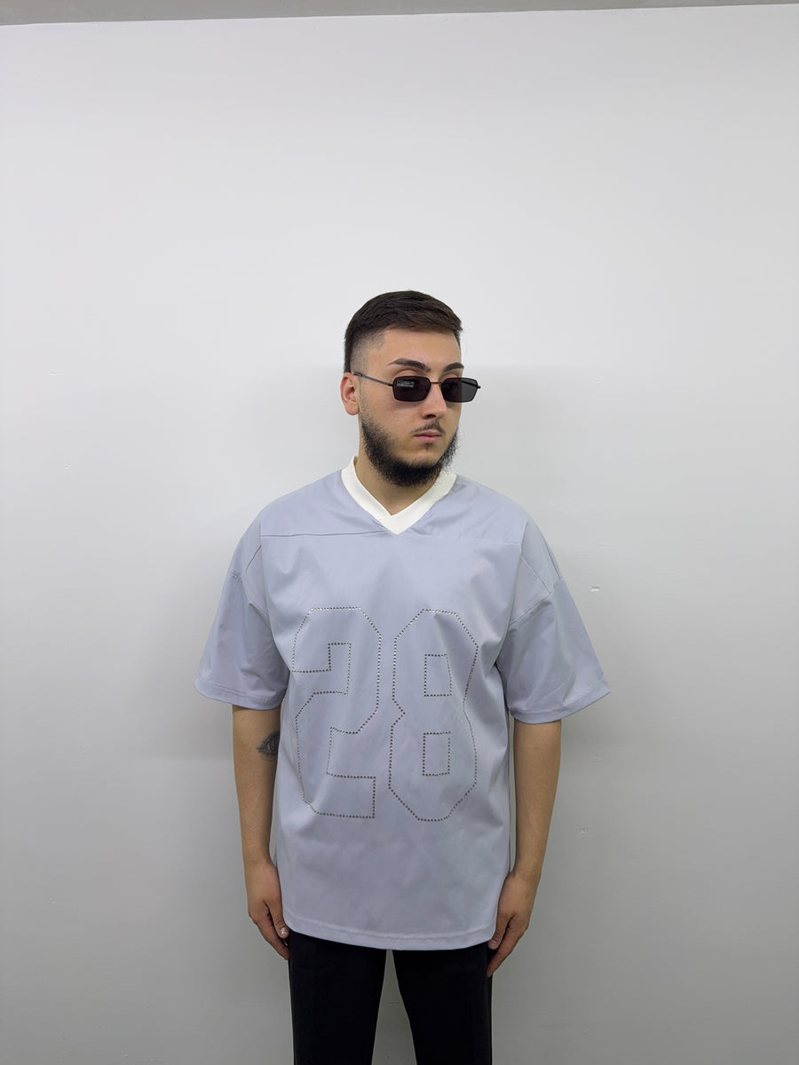 T SHIRT BASEBALL GREY