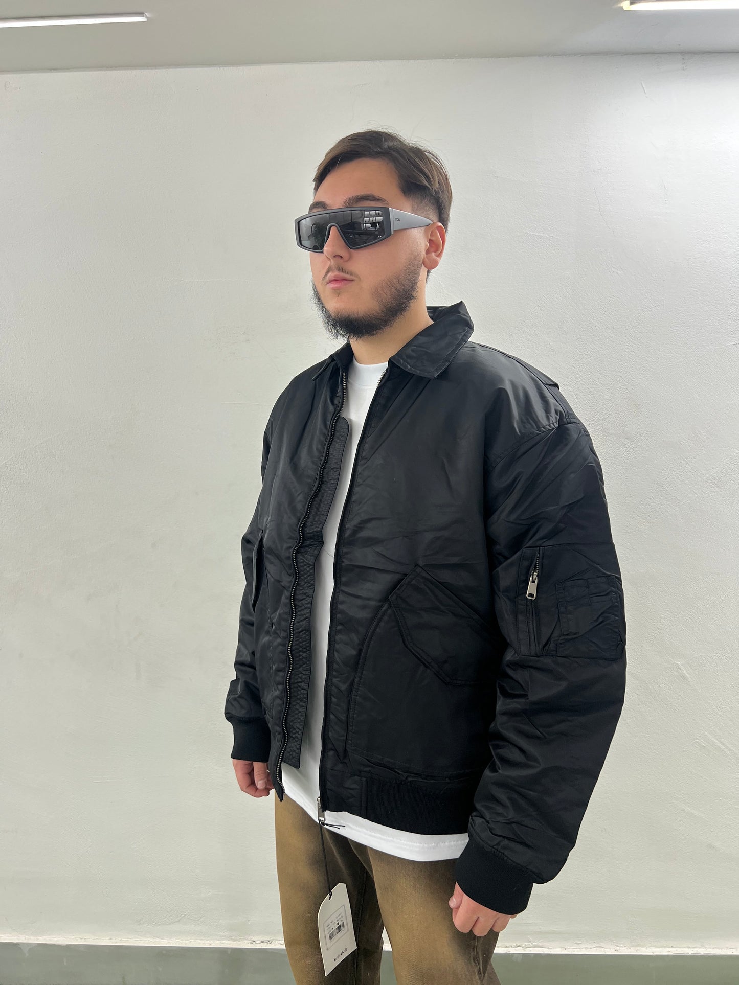 AVIATOR BLACK OVERSIZE