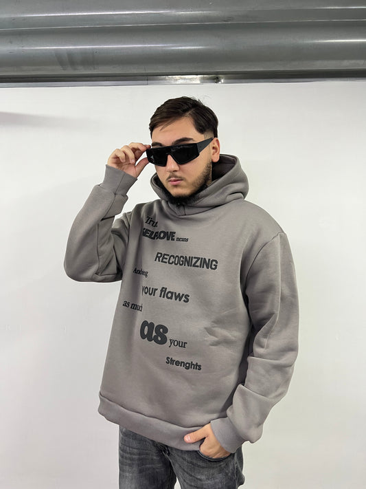 HOODIE GREY BY SELFLOVE