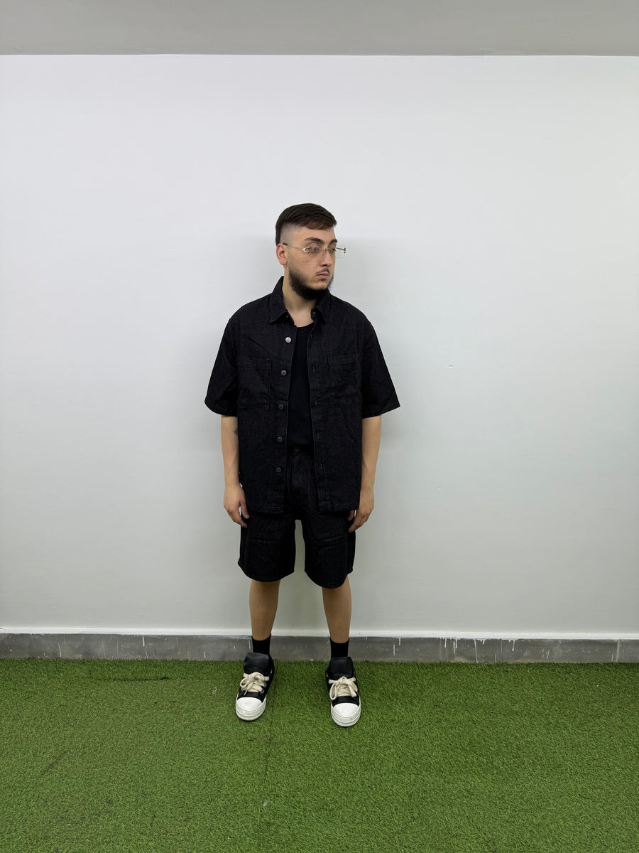 COORDSET SHORTS BLACK