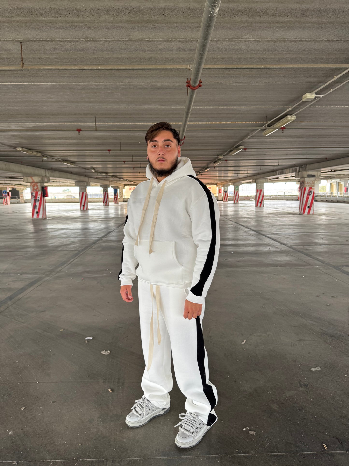 TRACKSUIT WHITE DOUBLECOLOR